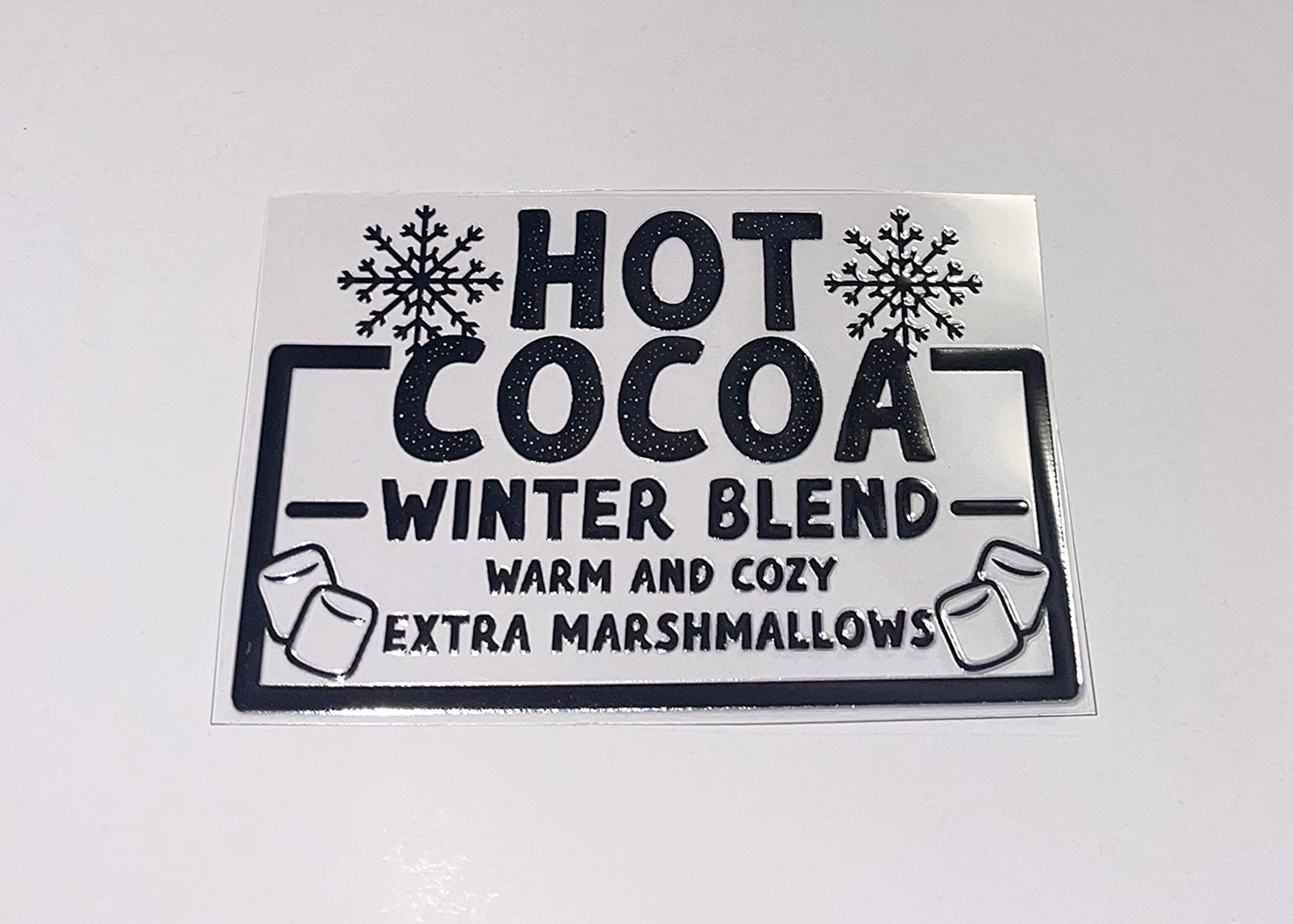 Hot Cocoa (You must add a cup)