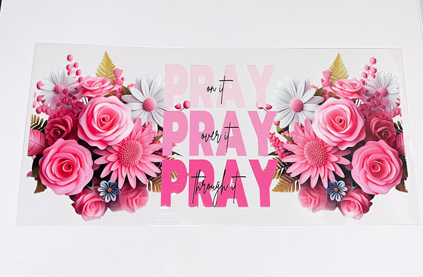 Pray (pink) (You must add a cup)